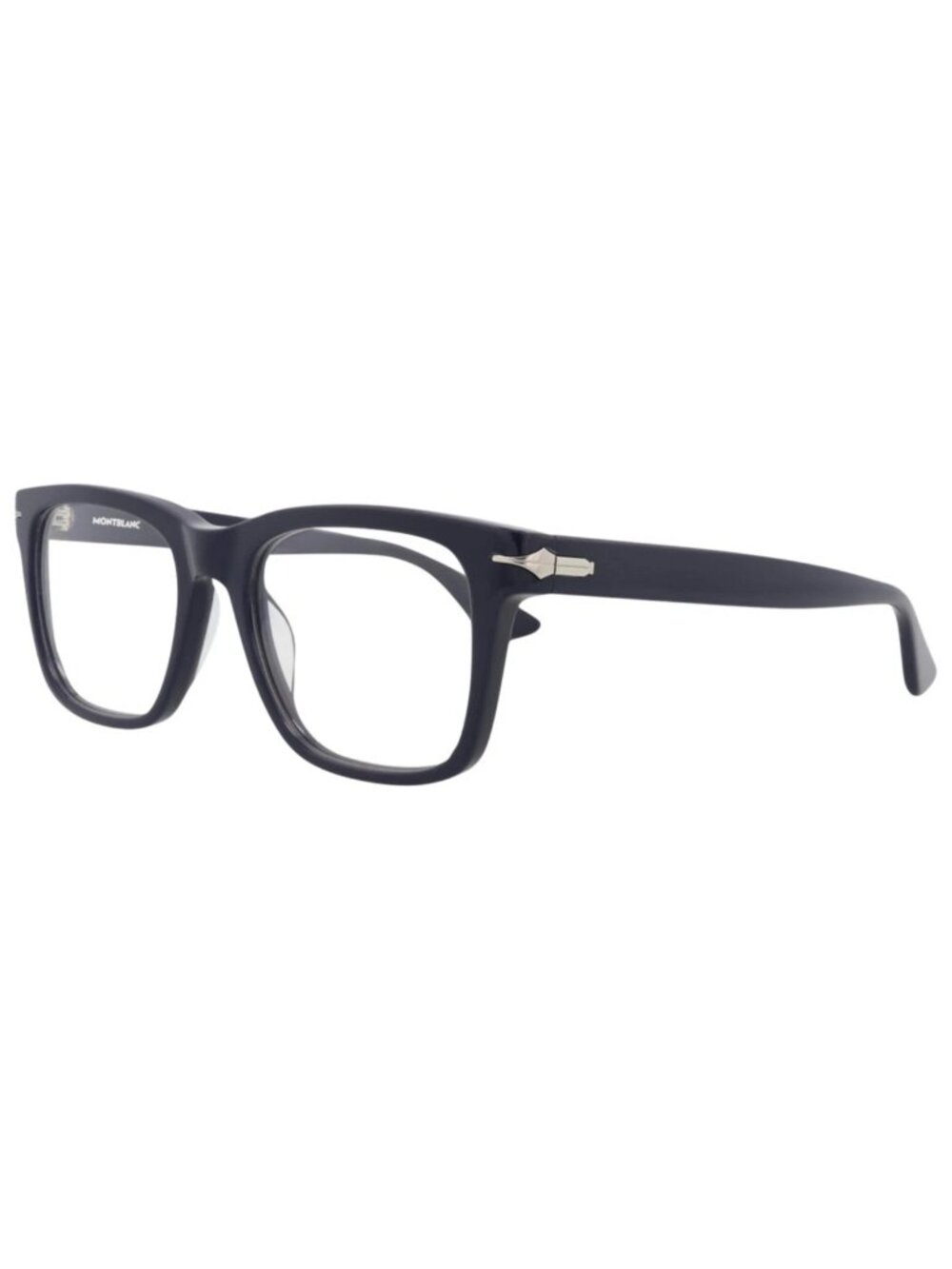 New Montblanc Women's Eyeglasses Square Rectangle Recycled Acetate Frame Mens
